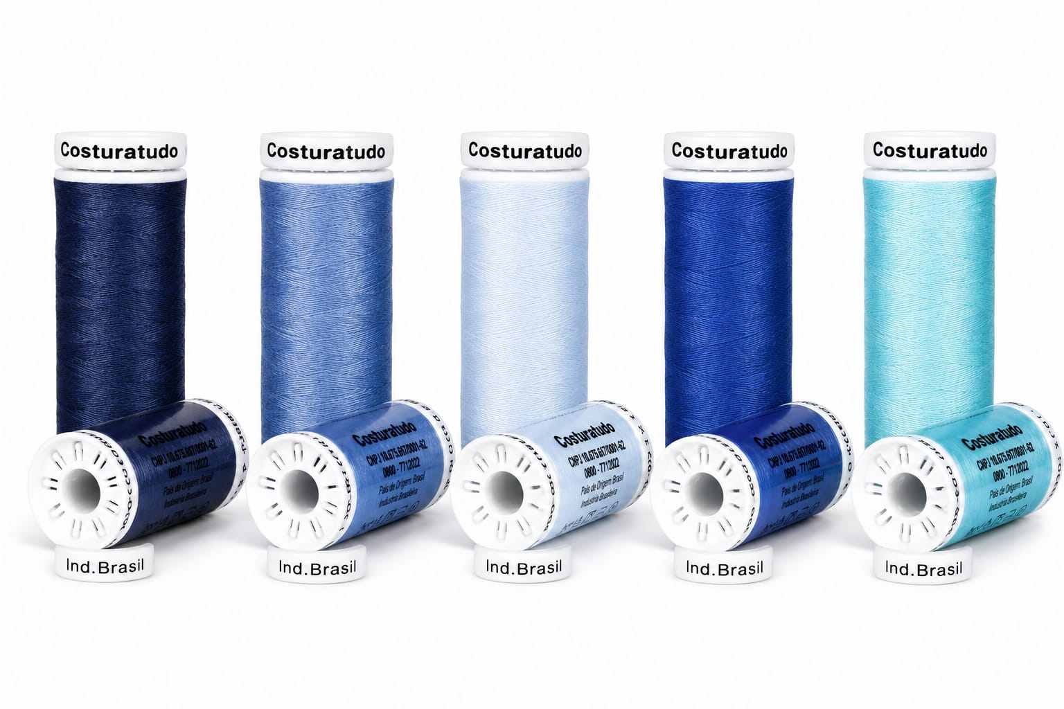 LINHA COSTURA COSTURATEX AZUIS 